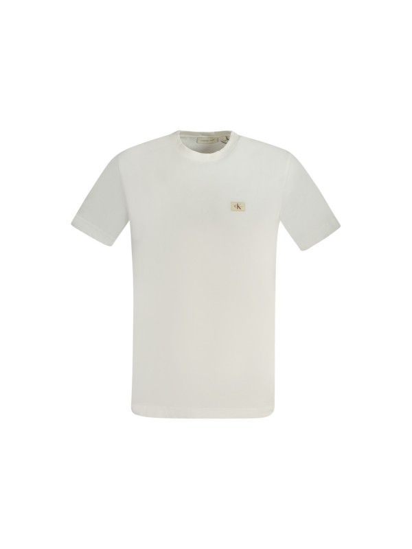 CALVIN KLEIN Ανδρική Κοντομάνικη Μπλούζα J30J327100_BIYAF Λευκό