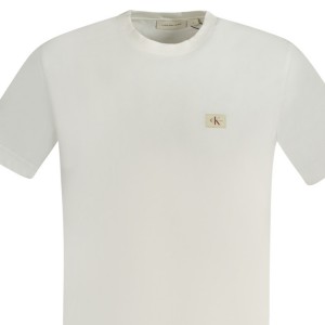 CALVIN KLEIN Ανδρική Κοντομάνικη Μπλούζα J30J327100_BIYAF Λευκό