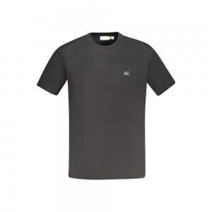 CALVIN KLEIN Ανδρική Κοντομάνικη Μπλούζα J30J327100_NEBEH Black