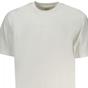 Guess Jeans Ανδρική κοντομάνικη μπλούζα M4YI44K8FQ4_BIG01 Λευκό