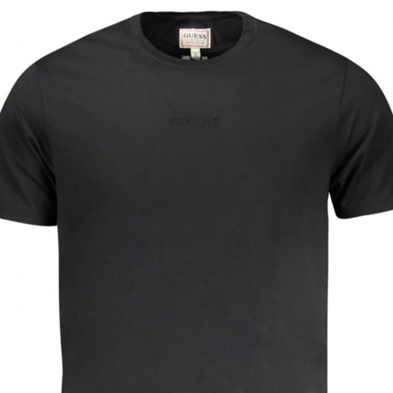 Guess Jeans Ανδρική κοντομάνικη μπλούζα M4GP39K7HD0_NEJBLK Black