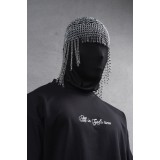 Life Style Butiken Ανδρική κοντομάνικη μπλούζα oversized LS110010 Black 4