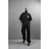 Life Style Butiken Ανδρική κοντομάνικη μπλούζα oversized LS110025 Black 3