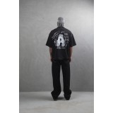 Life Style Butiken Ανδρική κοντομάνικη μπλούζα oversized LS110025 Black 6