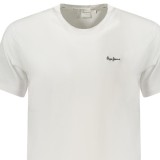 PEPE JEANS Ανδρική κοντομάνικη μπλούζα  PM509933CONTRASTCONNOR_BI800 Λευκό 3