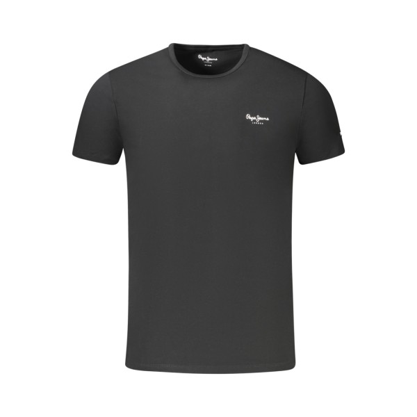PEPE JEANS Ανδρική κοντομάνικη μπλούζα PM508212ORIGINALBASIC3_NE999 Black