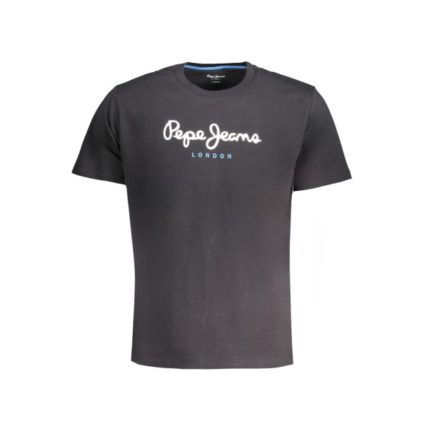 PEPE JEANS Ανδρική κοντομάνικη μπλούζα PM508208EGGON_NE999 Black