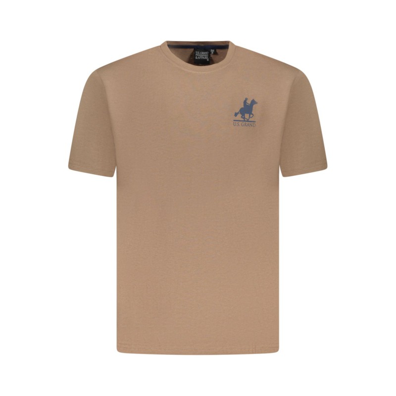 U.S Grand Polo equipment & apparel Ανδρική κοντομάνικη μπλούζα AU02647_MA18FANG Ταμπά