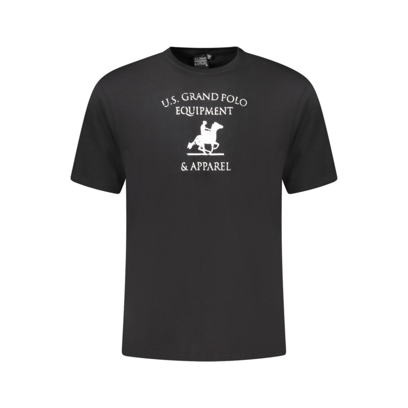 U.S Grand Polo equipment & apparel Ανδρική κοντομάνικη μπλούζα AU02649_NE23NERO Black