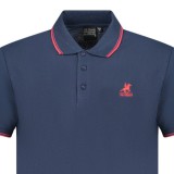 U.S Grand Polo equipment & apparel Ανδρική κοντομάνικη μπλούζα με γιακά AU02659_BL1NAVY 3