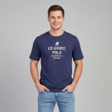 U.S Grand Polo equipment & apparel Ανδρική Κοντομάνικη Μπλούζα AU02648_BL1NAVY Navy 1
