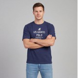 U.S Grand Polo equipment & apparel Ανδρική Κοντομάνικη Μπλούζα AU02648_BL1NAVY Navy 4
