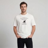 U.S Grand Polo equipment & apparel Ανδρική κοντομάνικη μπλούζα AU02649_BI6BIANC Λευκό 1