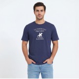 U.S Grand Polo equipment & apparel Ανδρική κοντομάνικη μπλούζα AU02649_BL1NAVY 1