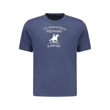 U.S Grand Polo equipment & apparel Ανδρική κοντομάνικη μπλούζα AU02649_BL1NAVY 5