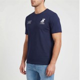 U.S Grand Polo equipment & apparel Ανδρική κοντομάνικη μπλούζα AU02651_BL1NAVY 2