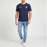 U.S Grand Polo equipment & apparel Ανδρική κοντομάνικη μπλούζα AU02651_BL1NAVY 4
