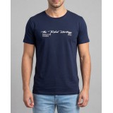 Life Style Butiken Ανδρική κοντομάνικη μπλούζα LS12631004 Navy 1