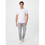 CALVIN KLEIN Ανδρική Κοντομάνικη Μπλούζα LV04RF278G_BIYAF Λευκό 4