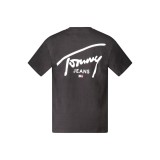 TOMMY HILFIGER Ανδρική κοντομάνικη μπλούζα DM0DM18536_NEBDS Black 2