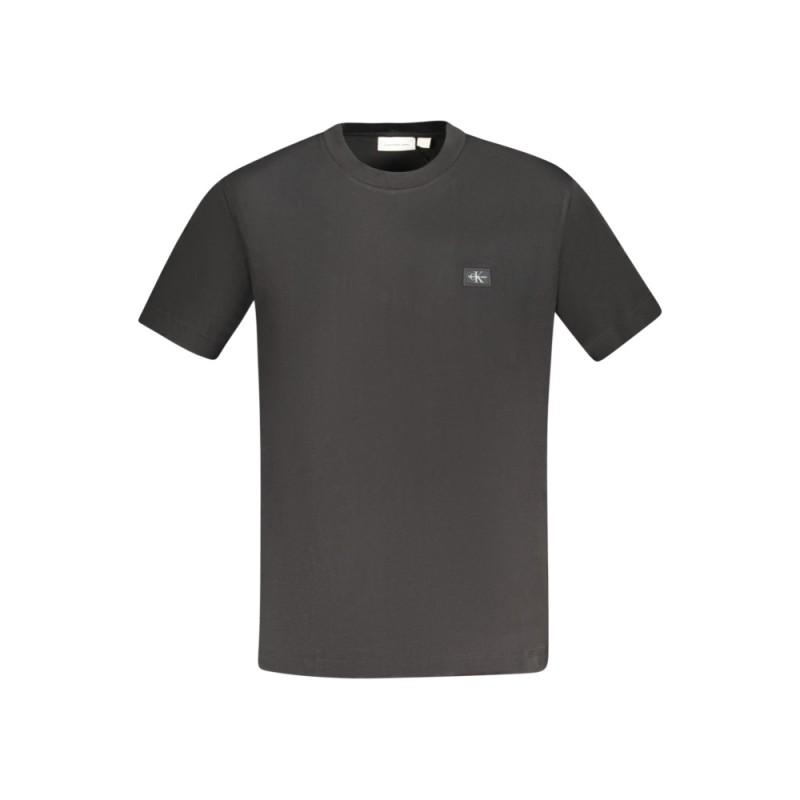 CALVIN KLEIN Ανδρική Κοντομάνικη Μπλούζα J30J327100_NEBEH Black Ανδρικά