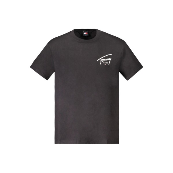 TOMMY HILFIGER Ανδρική κοντομάνικη μπλούζα DM0DM18536_NEBDS Black