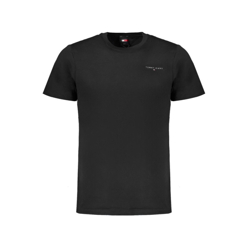 TOMMY HILFIGER Ανδρική κοντομάνικη μπλούζα DM0DM18555_NEBDS Black Ανδρικά