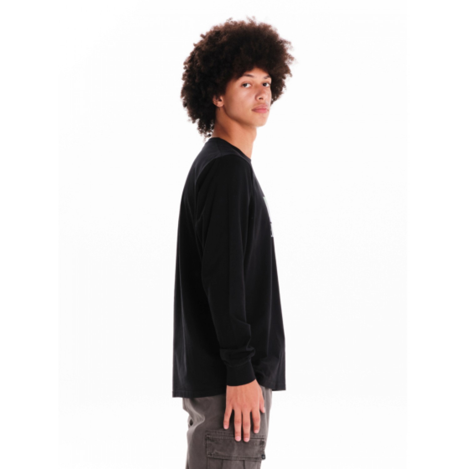 EMERSON ΑΝΔΡΙΚΗ ΜΑΚΡΥΜΑΝΙΚΗ ΜΠΛΟΥΖΑ 242.EM31.36 Black