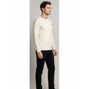 U.S Grand Polo equipment & apparel Ανδρική μακρυμάνικη μπλούζα AU02843ABNER_BEA0952 ΜΠΕΖ