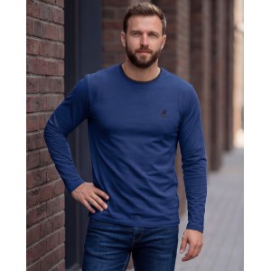 U.S Grand Polo equipment & apparel Ανδρική μακρυμάνικη μπλούζα AU02843ABNER_NEA2050 Navy