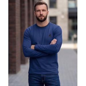 U.S Grand Polo equipment & apparel Ανδρική μακρυμάνικη μπλούζα AU02843ABNER_NEA2050 Navy