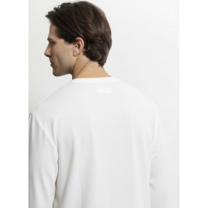 Life Style Butiken Ανδρική Μακρυμάνικη Μπλούζα LS1206099 Λευκό