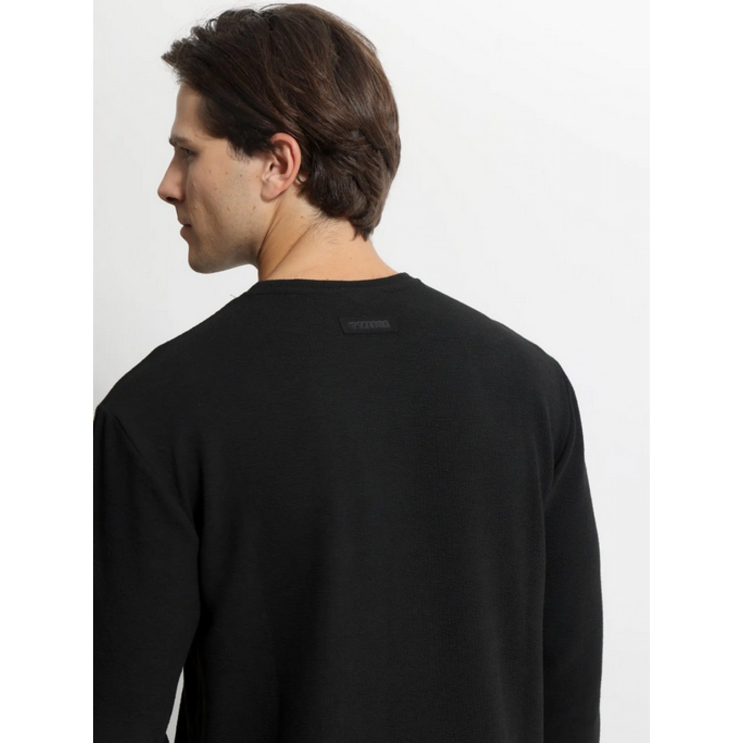 Life Style Butiken Ανδρική Μακρυμάνικη Μπλούζα LS1206099 Black