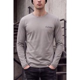 Life Style Butiken Ανδρική μακρυμάνικη μπλούζα LS12681011 GREY 2