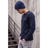 Life Style Butiken Ανδρική μακρυμάνικη μπλούζα LS12681011 NAVY 2