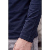 Life Style Butiken Ανδρική μακρυμάνικη μπλούζα LS12681012 NAVY 7