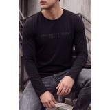 Life Style Butiken Ανδρική μακρυμάνικη μπλούζα LS12681013 Black 1
