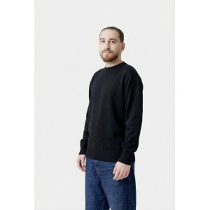 Life Style Butiken Ανδρικό Πουλόβερ Με Στρογγυλή Λαιμόκοψη LS12598003 Black