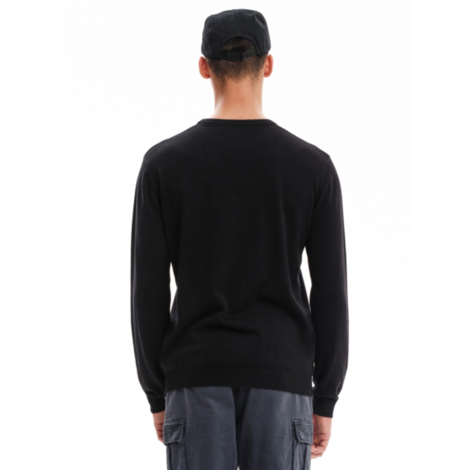 EMERSON Ανδρικό Πλεκτό Πουλόβερ 232.EM70.90 Black 