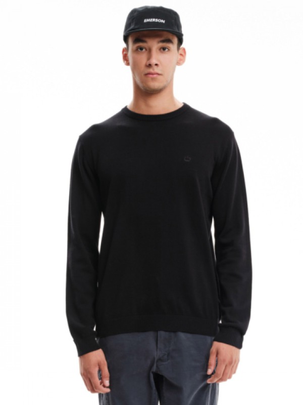 EMERSON Ανδρικό Πλεκτό Πουλόβερ 232.EM70.90 Black 