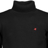 U.S. GRAND POLO USTR951_NENERO Black Ανδρικό Πλεκτό Ζιβάγκο 3
