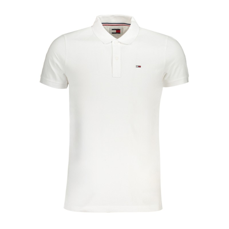TOMMY HILFIGER Ανδρική κοντομανικι μπλούζα DM0DM18312_BIYBR Λευκό Ανδρικά