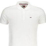TOMMY HILFIGER Ανδρική κοντομανικι μπλούζα DM0DM18312_BIYBR Λευκό 3