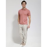 Life Style Butiken Ανδρική Κοντομάνικη Μπλούζα Polo LS1207070 Dusty Pink 4