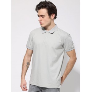 Life Style Butiken Ανδρική Κοντομάνικη Μπλούζα Polo LS1207070 Γκρι