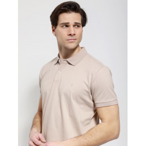 Life Style Butiken Ανδρική Κοντομάνικη Μπλούζα Polo LS1207070 Μπέζ