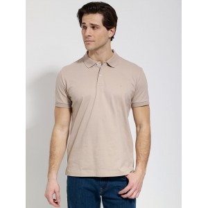 Life Style Butiken Ανδρική Κοντομάνικη Μπλούζα Polo LS1207070 Μπέζ