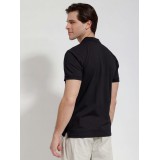 Life Style Butiken Ανδρική Κοντομάνικη Μπλούζα Polo LS1207070 Black 2