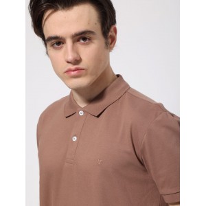 Life Style Butiken Ανδρική Κοντομάνικη Μπλούζα Polo LS1207070 Καφέ