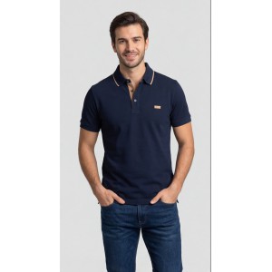 Life Style Butiken Ανδρική Κοντομάνικη Μπλούζα Polo LS12631082 Navy